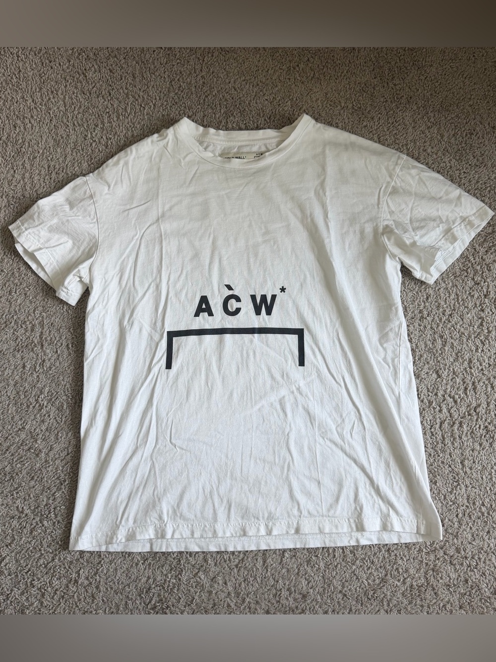 ACW A Cold Wall Short Sleeve Tee T Shirt